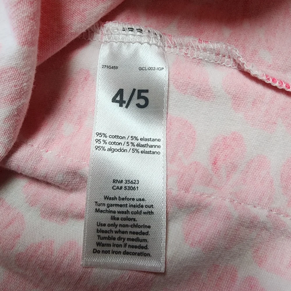 Carter's Floral Pink Dress for Girls Size 4 or 5
